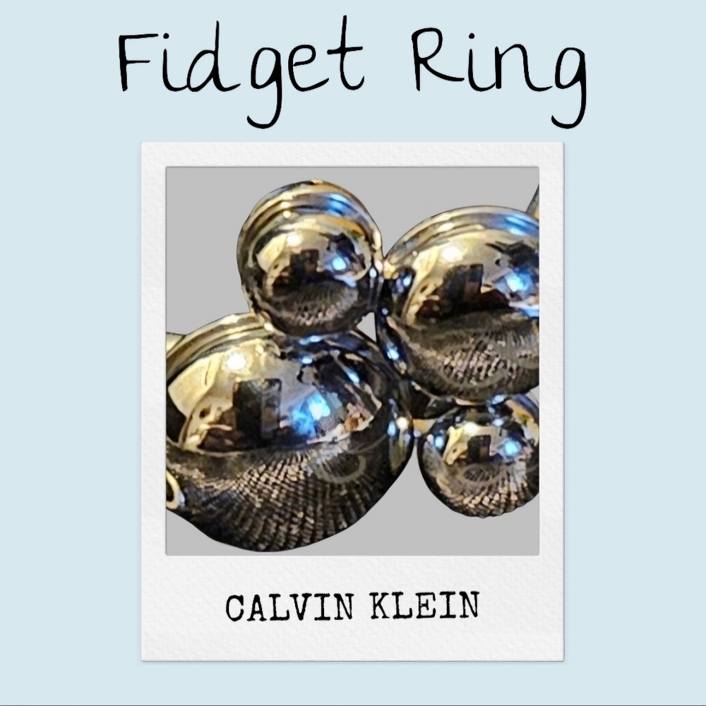 NIB Calvin Klein Stainless Steel Ring w/COA - Size 8 - Picture 10 of 14